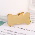 Pet Tag Metal Identity Tag Anti-lost Tag Engraving Logo Titanium Steel Stainless Steel Bone Dog Tag